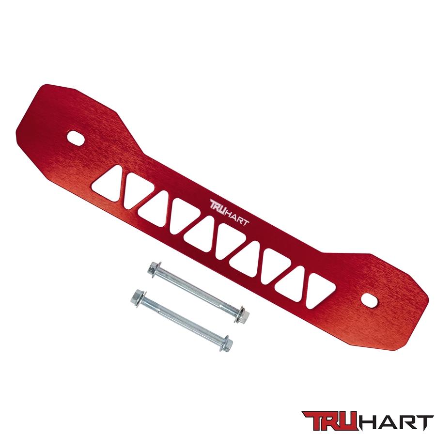 TruHart - Rear Subframe Brace - Anodized Red - TH-H116-RE - NextGen Tuning