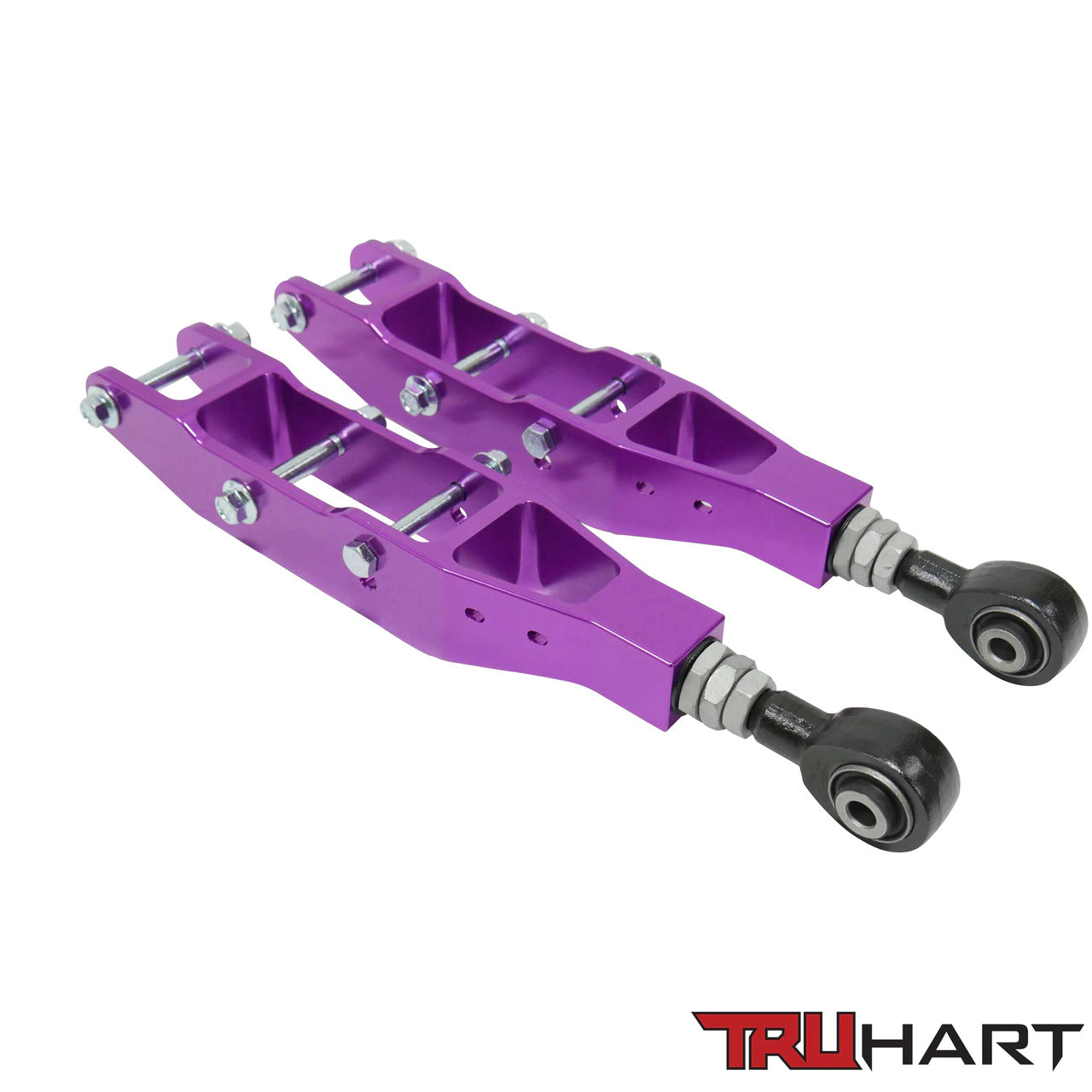 TruHart - Rear Lower Control Arms - Adjustable - Anodized Purple - TH-S108-PU
