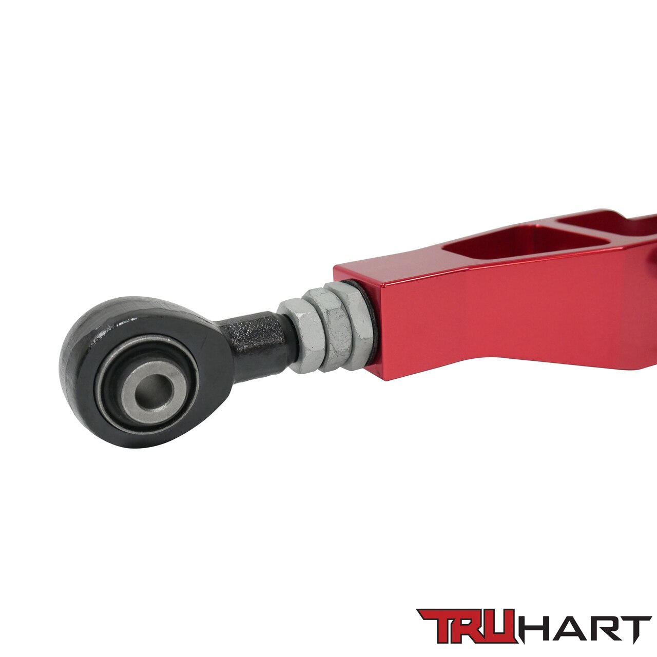 TruHart - Rear Lower Control Arms - Adjustable - Anodized Red - TH-S108-RE