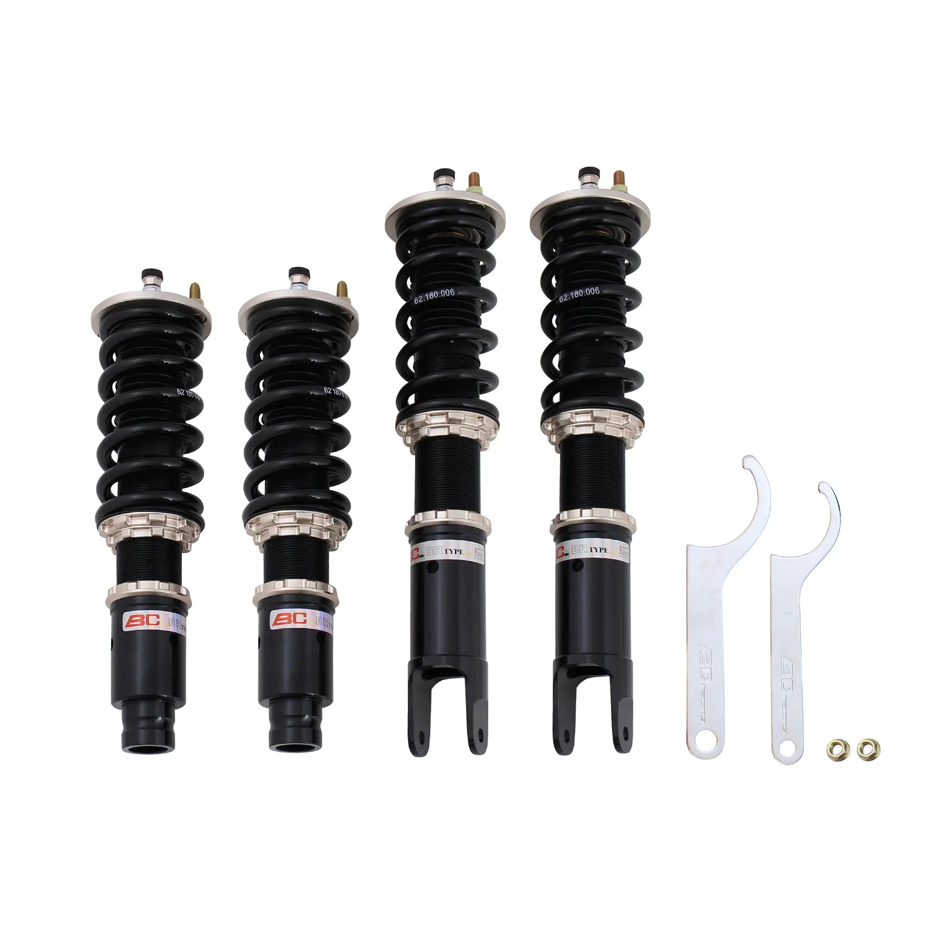 BC Racing BR Series Coilovers with Rear Fork Lower Mounts - 1996-2000 Honda Civic - A-03-BR