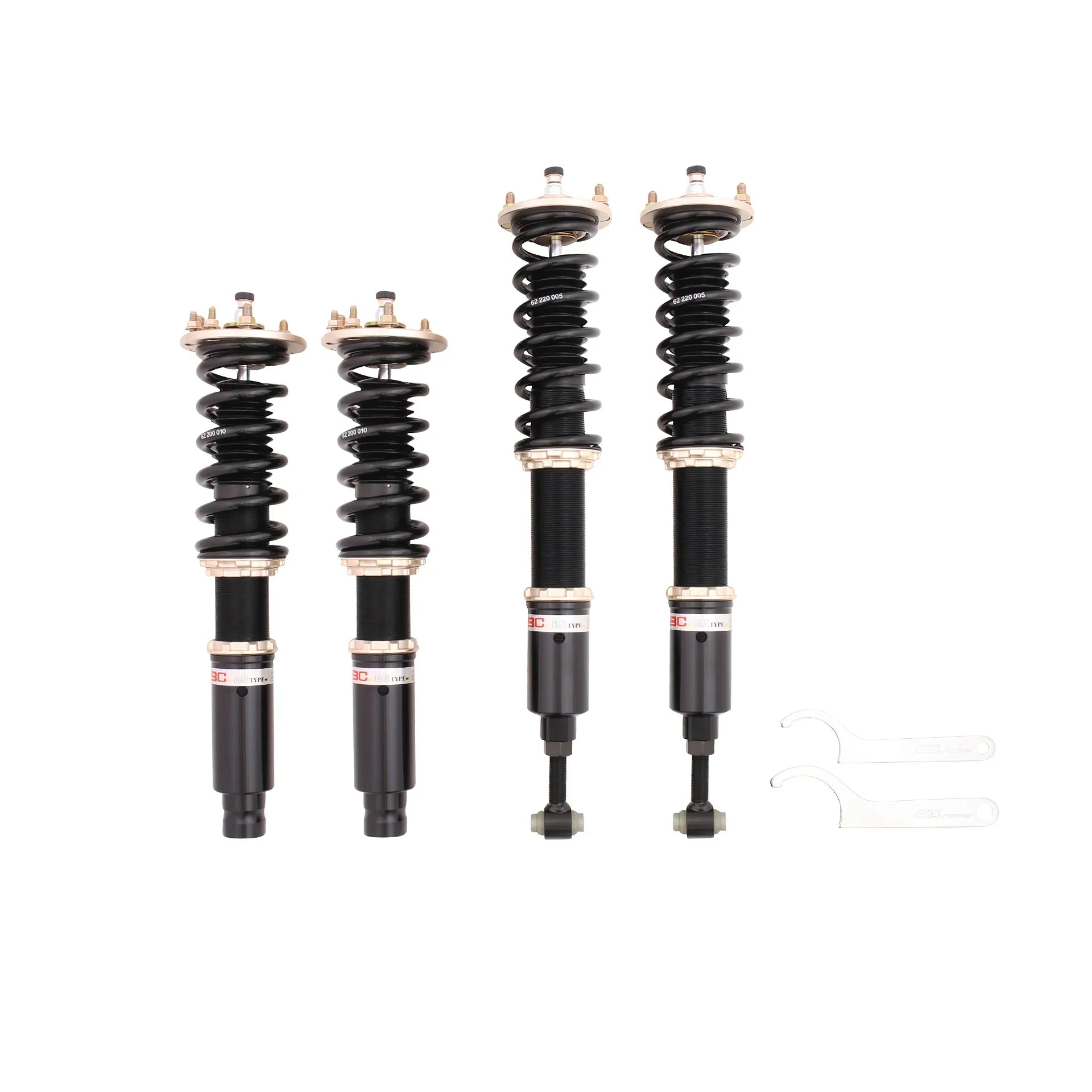 BC Racing BR Series Coilovers - 2003-2007 Honda Accord - A-15-BR