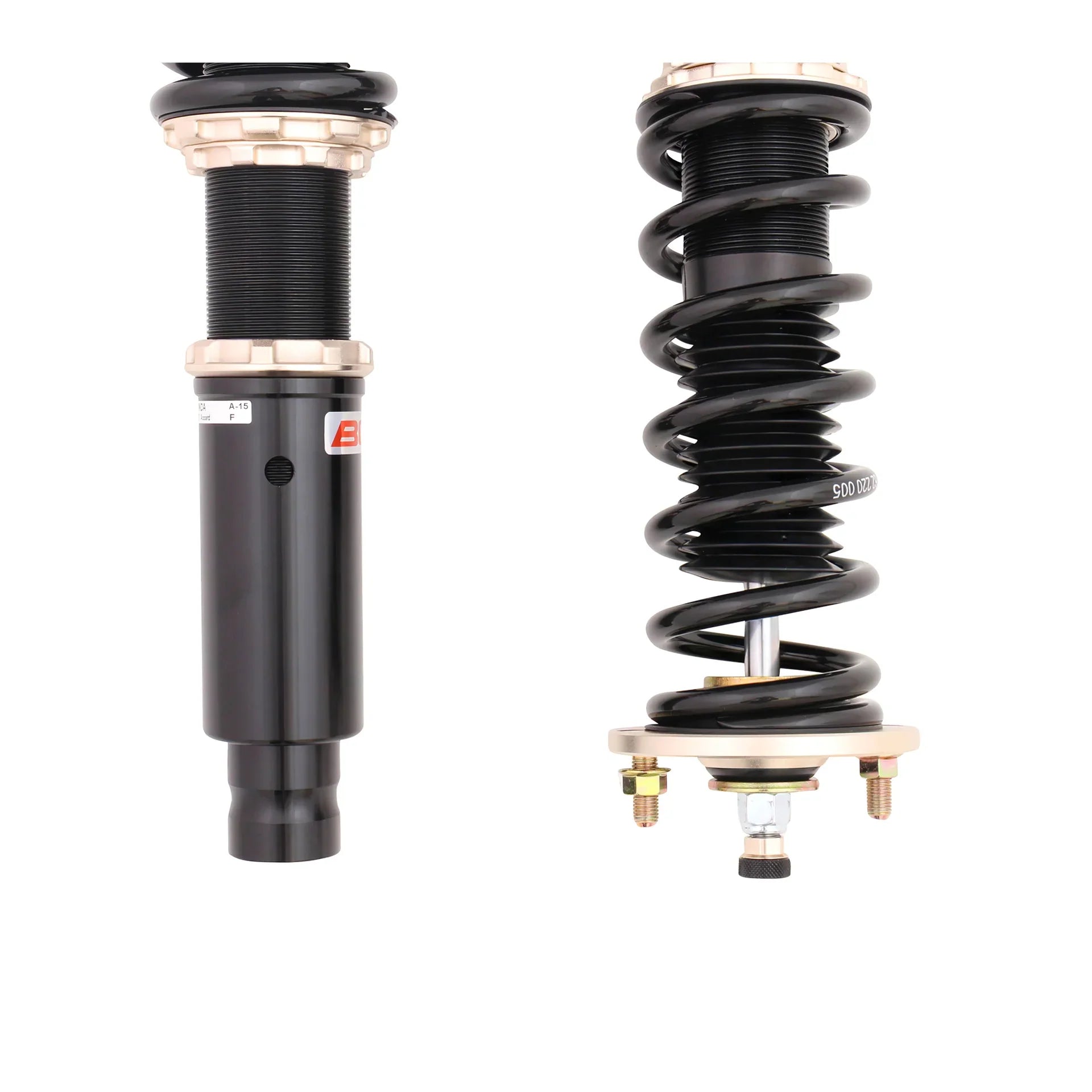 BC Racing BR Series Coilovers - 2003-2007 Honda Accord - A-15-BR