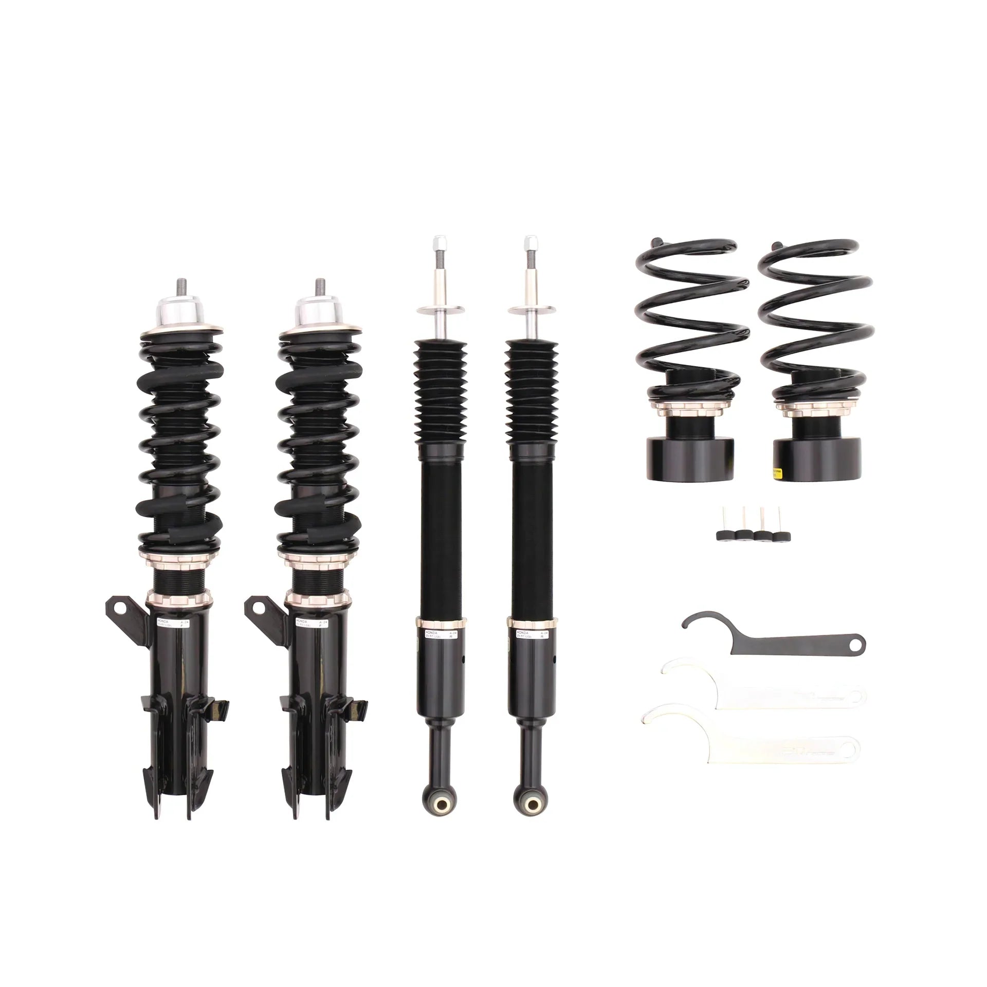 BC Racing BR Series Coilovers - 2007-2008 Honda Fit - A-24-BR