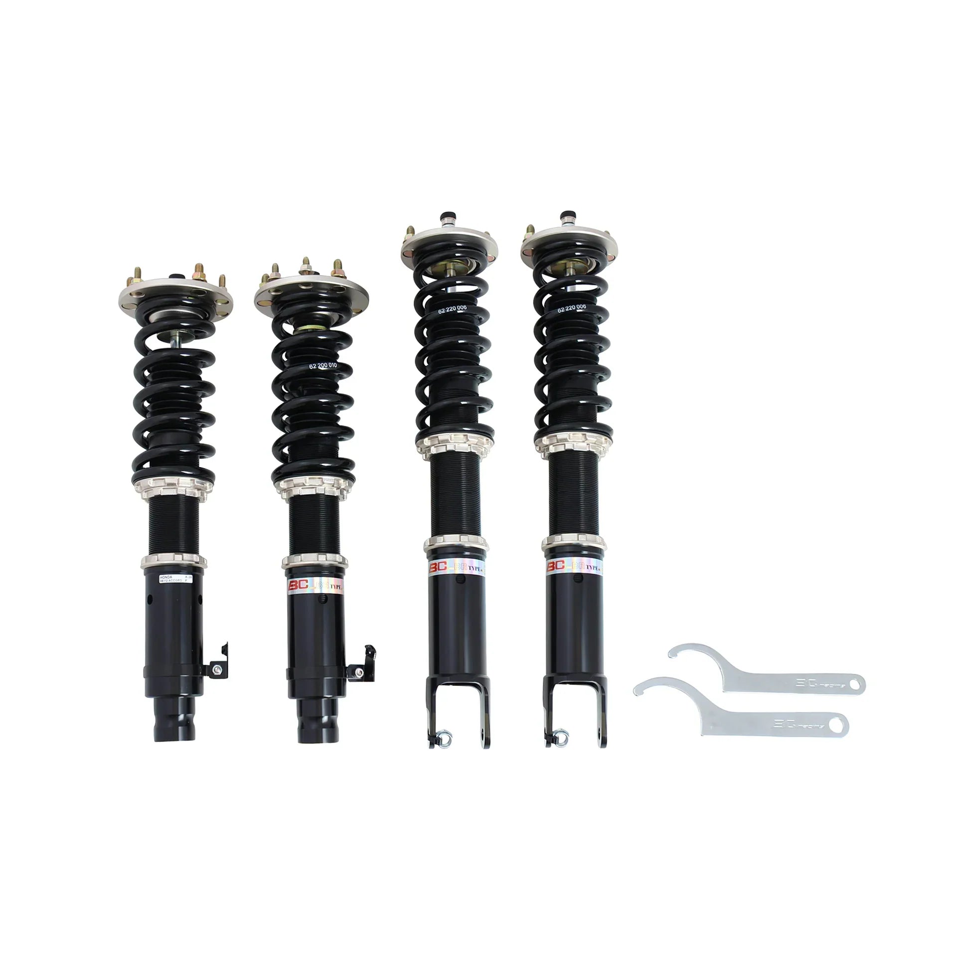 BC Racing BR Series Coilovers - 2008-2012 Honda Accord | 2009-2014 Acura TSX - A-26-BR