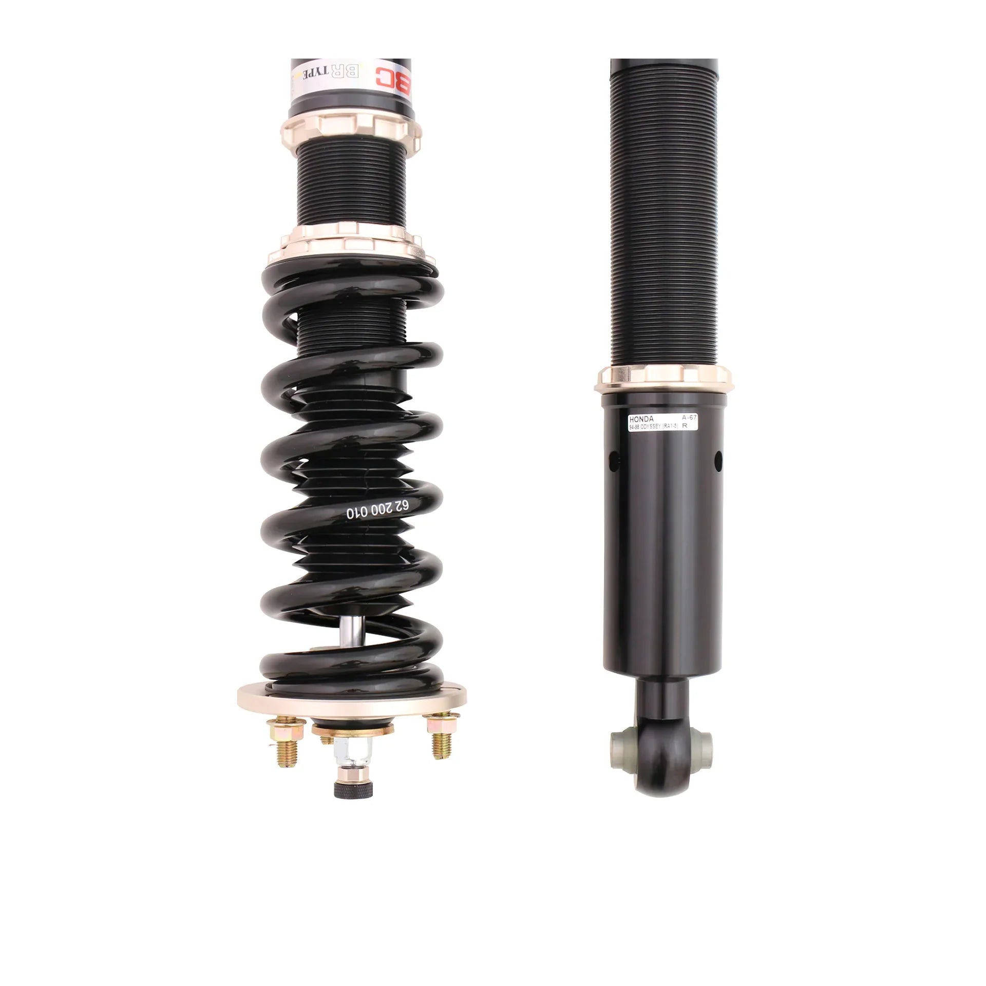 BC Racing BR Series Coilovers - 1994-1998 Honda Odyssey - A-67-BR
