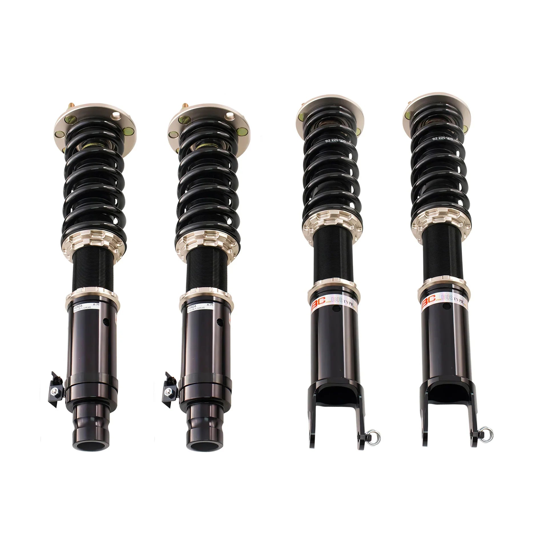 BC Racing BR Series Coilovers - 2009-2014 Acura TL FWD/AWD - A-75-BR