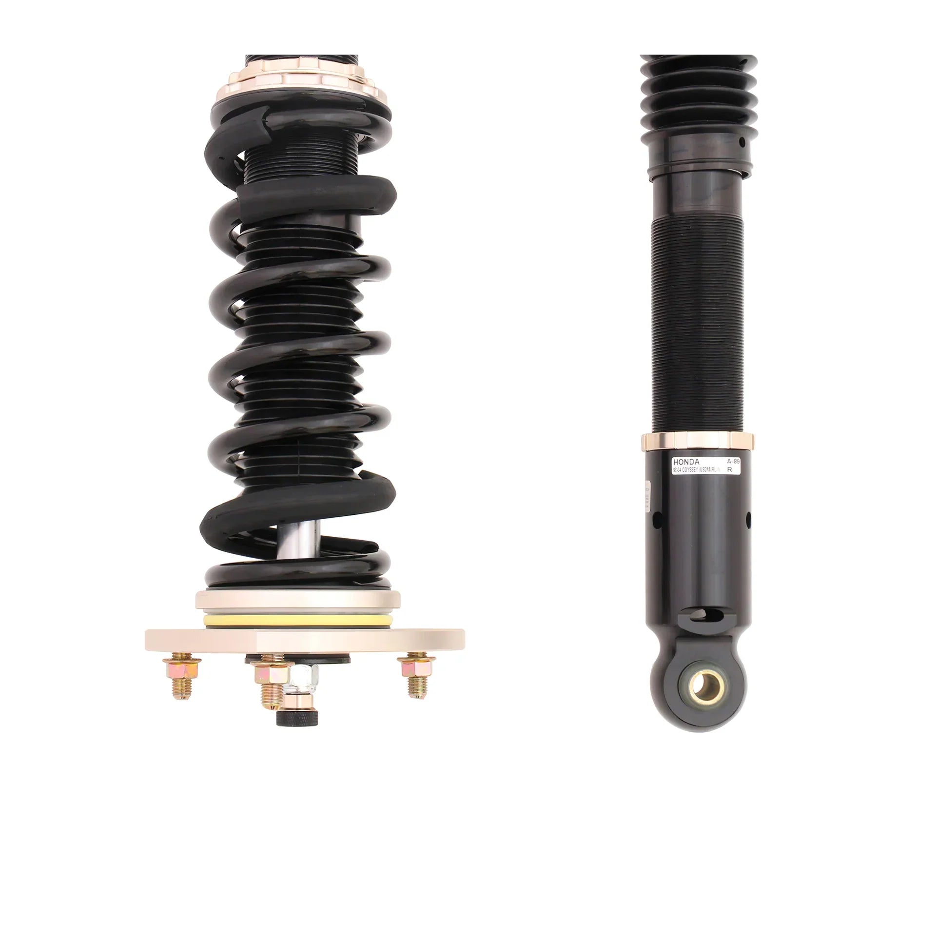 BC Racing BR Series Coilovers - 1998-2004 Honda Odyssey - A-89-BR