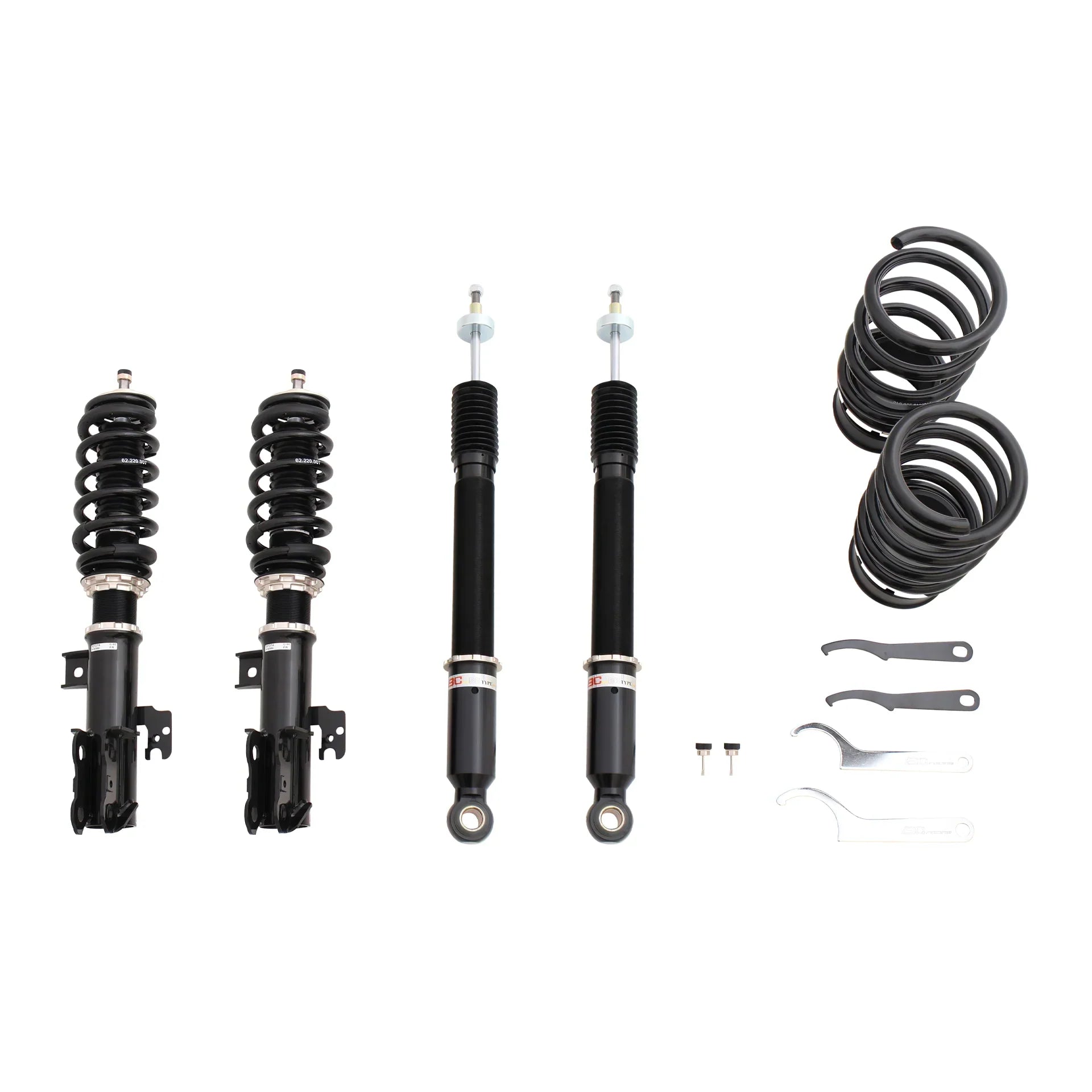 BC Racing BR Series Coilovers - 2011-2020 Toyota Sienna FWD/AWD - C-95-BR
