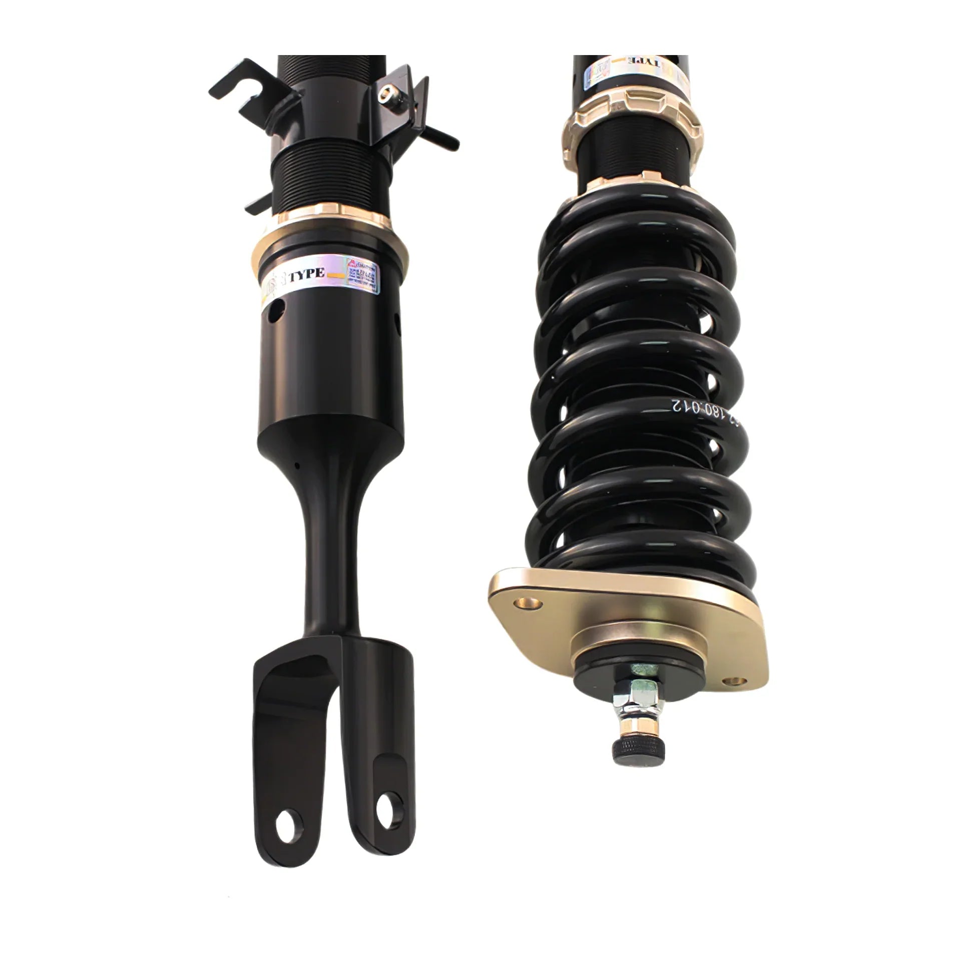 BC Racing BR Series Coilovers - True 1-Piece Rear Coilovers - 2003-2007 Infiniti G35 | 2003-2009 Nissan 350Z - D-107-BR
