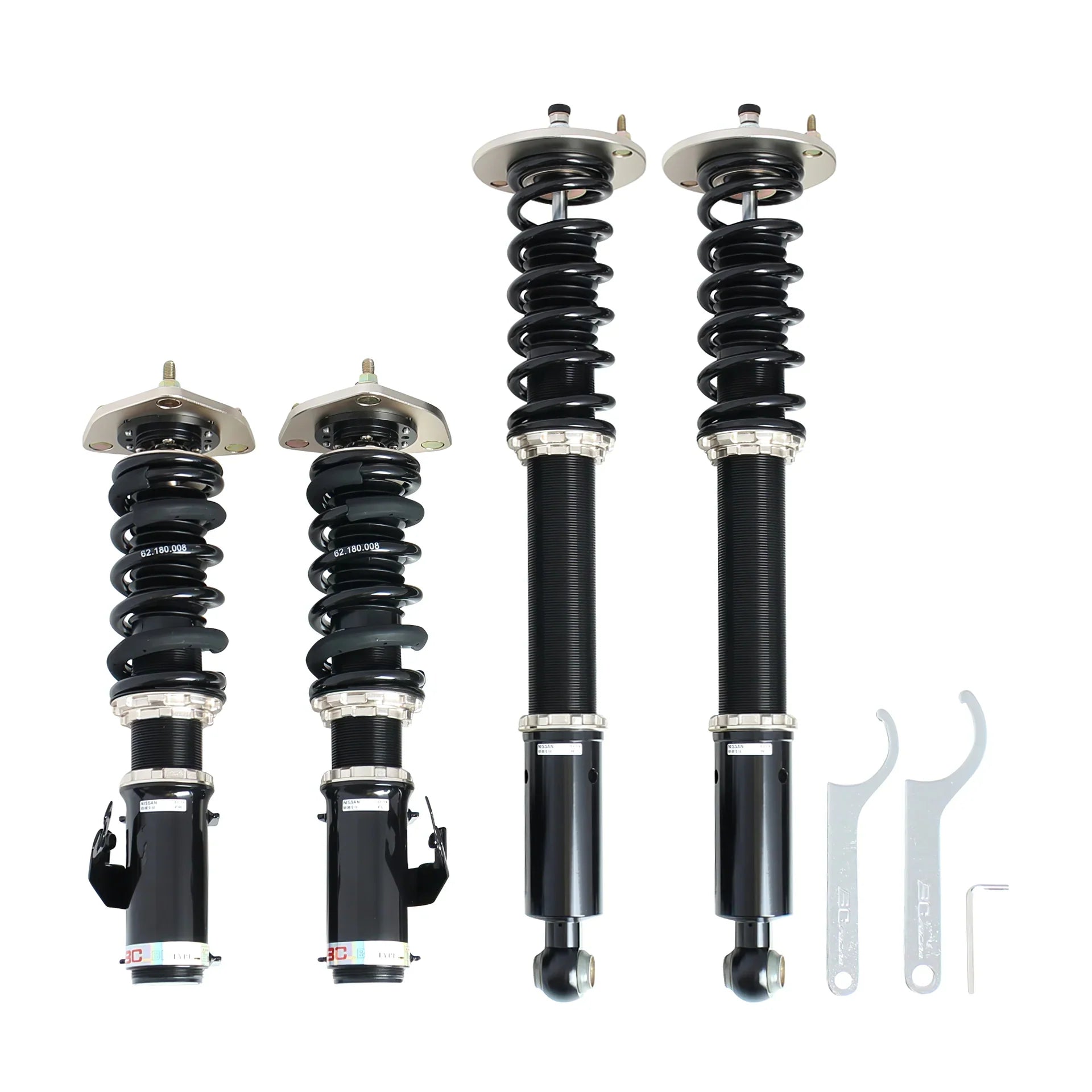 BC Racing BR Series Coilovers - 1995-1998 Nissan 240SX - D-14-BR
