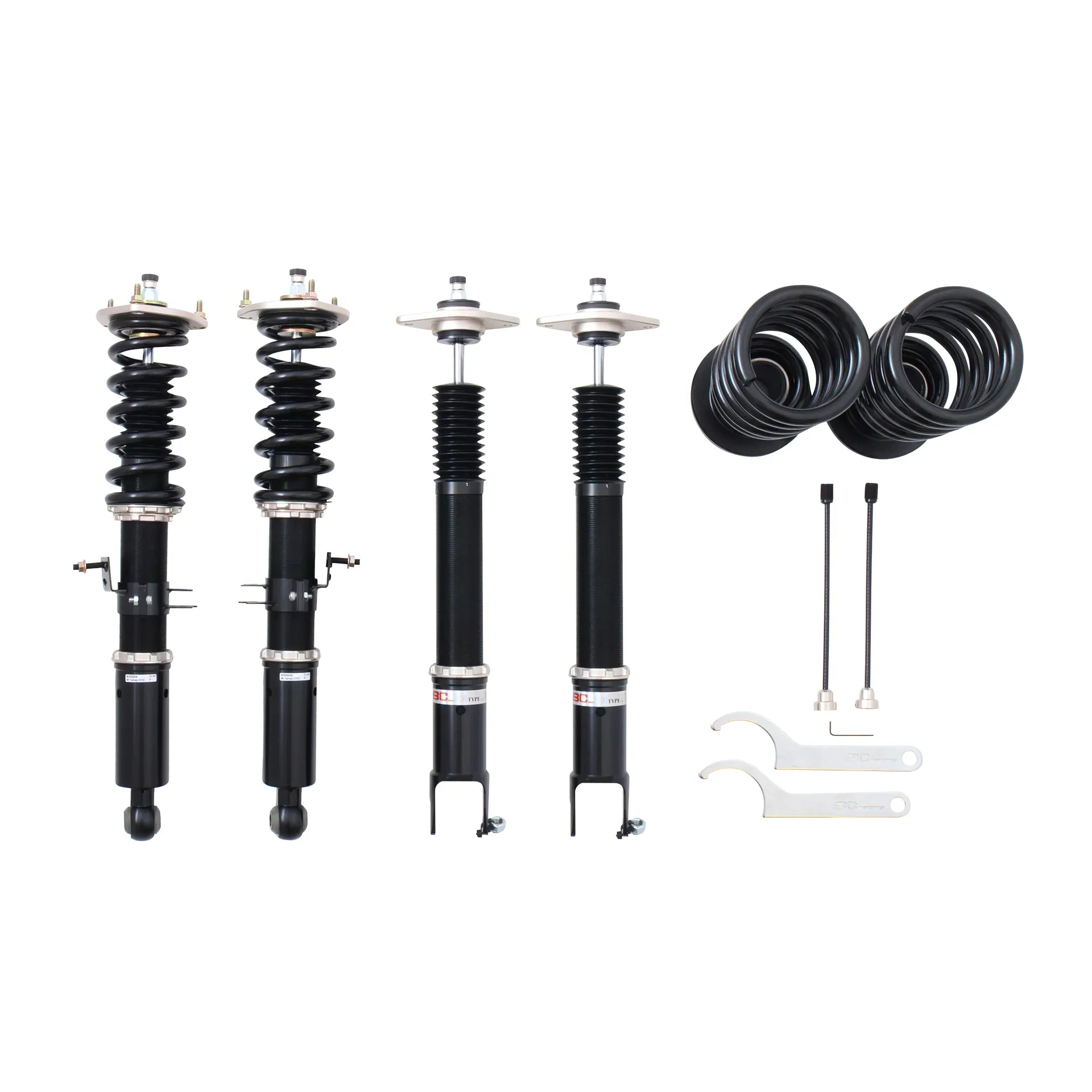 BC Racing BR Series Coilovers - 2009-2020 Nissan 370Z - D-30-BR