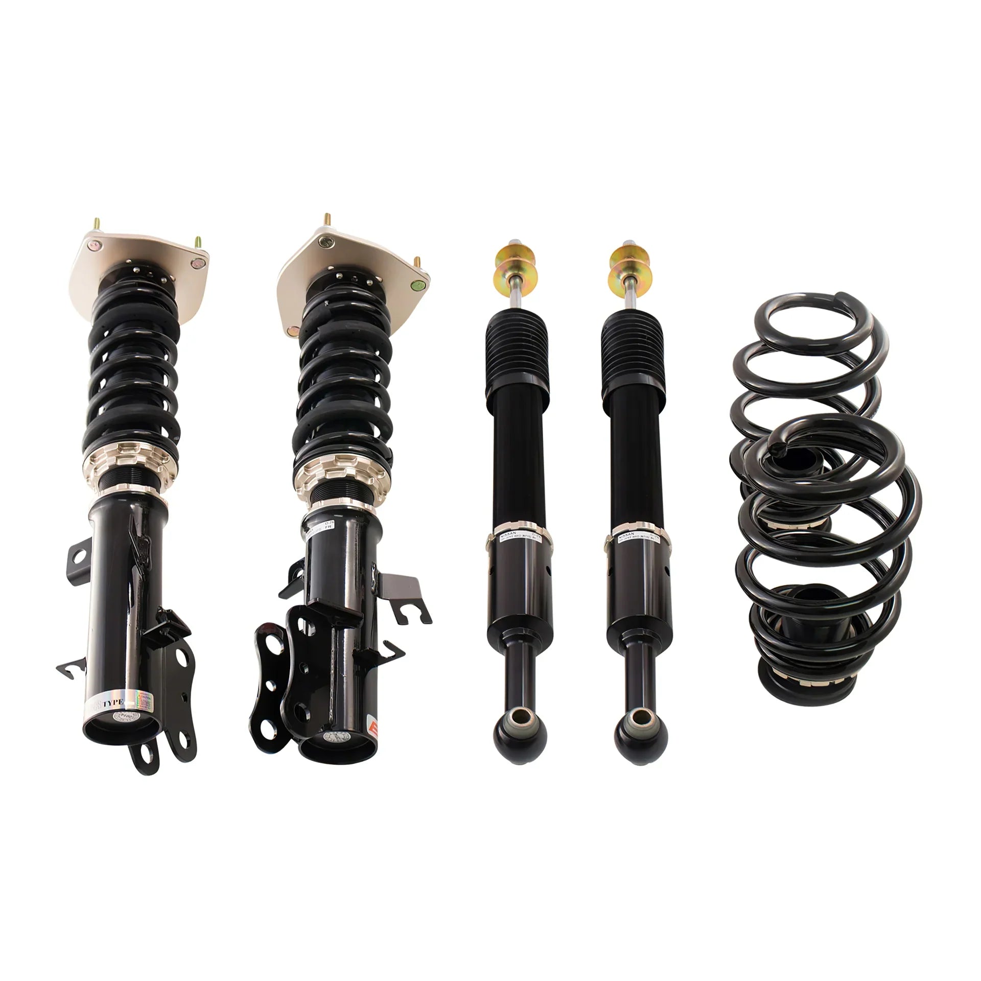 BC Racing BR Series Coilovers - 2010-2017 Nissan Juke AWD - D-76-BR