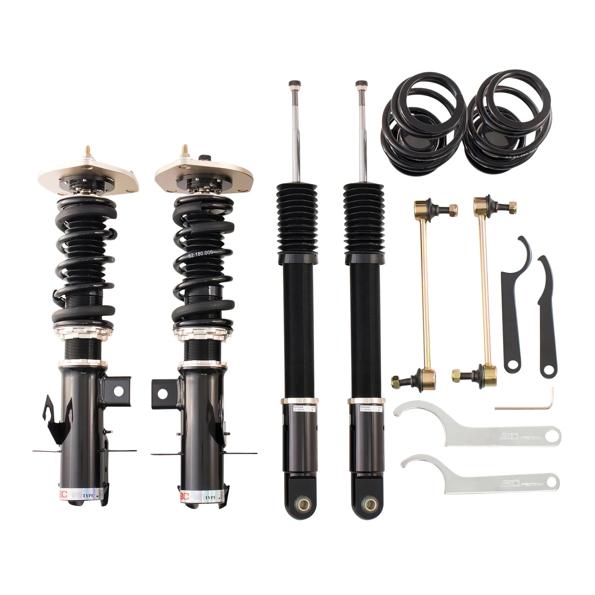 BC Racing BR Series Coilovers - 2013-2019 Nissan Sentra - D-87-BR