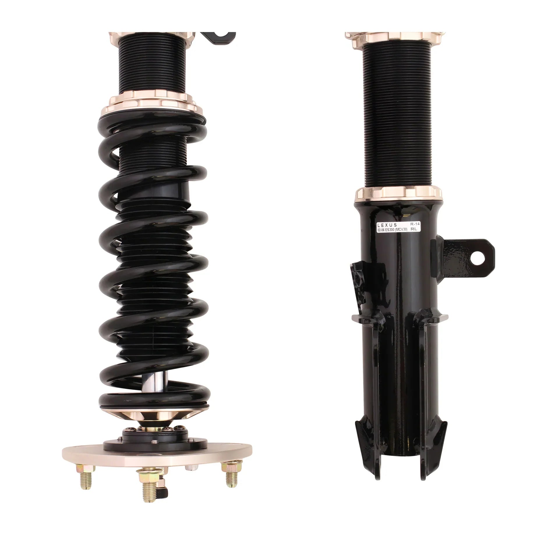 BC Racing BR Series Coilovers - 2002-2003 Lexus ES300 | 2004-2006 Lexus ES330 - R-14-BR