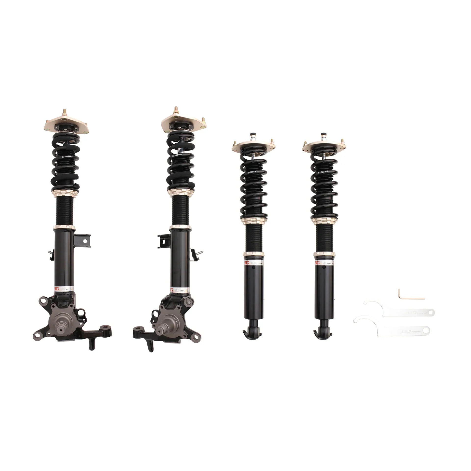 BC Racing BR Series Coilovers With Spindle - 1997-2001 Infiniti Q45 - V-05-BR-SP