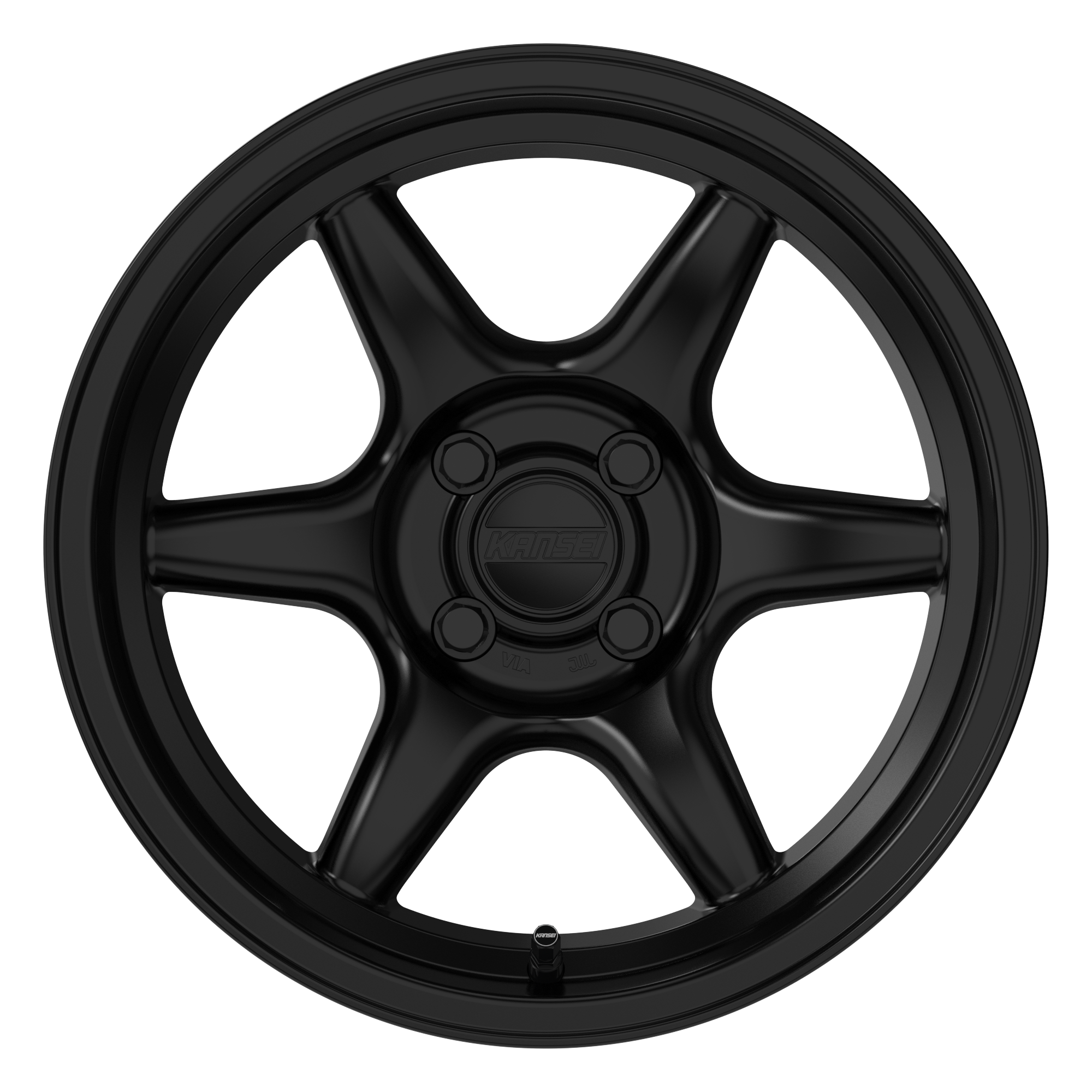 Kansei - Tandem Wheel - 15x8 +0mm - 4x100 - Satin Black - NextGen Tuning