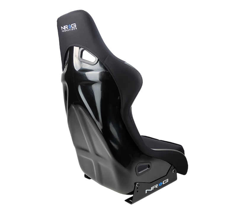 NRG Innovations - FRP Race Style Bucket Seat - Large - Black/Black Back - FRP-301 - NextGen Tuning