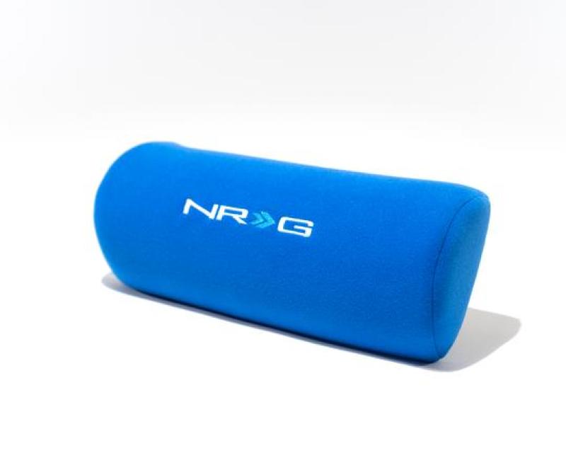 NRG Innovations - Bucket Seat Extra Firm Half Moon Lumbar Support - Blue - NextGen Tuning
