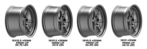 Kansei - Roku Wheel - 18x10.5 +12mm - 5x114.3 - Chrome - NextGen Tuning