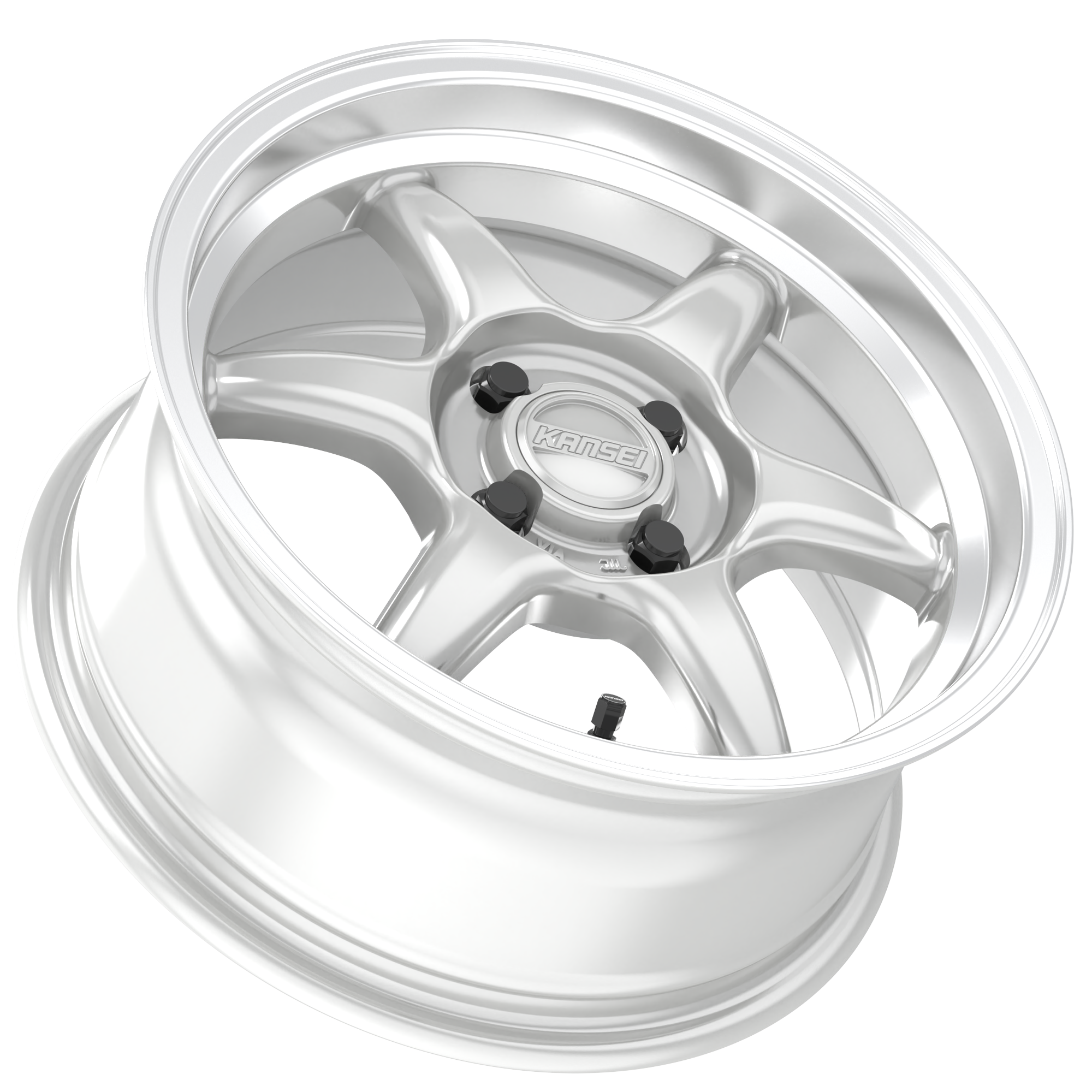 Kansei - Tandem Wheel - 15x7 +25mm - 4x100 - Hyper Silver - NextGen Tuning