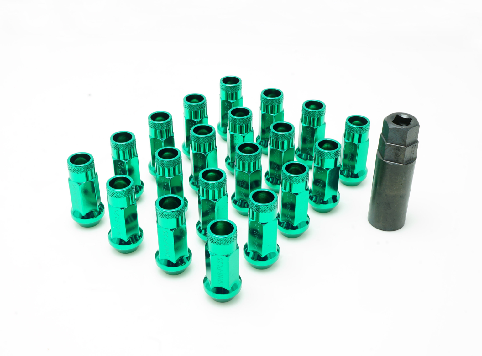 Green lug deals nuts