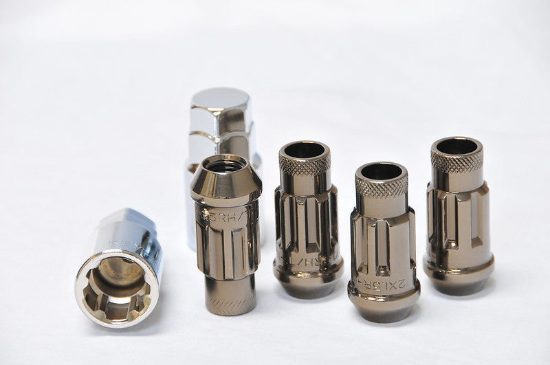 Muteki - SR48 Open End Locking Lug Nuts - Titanium - 12x1.50 - Set of 4 - NextGen Tuning