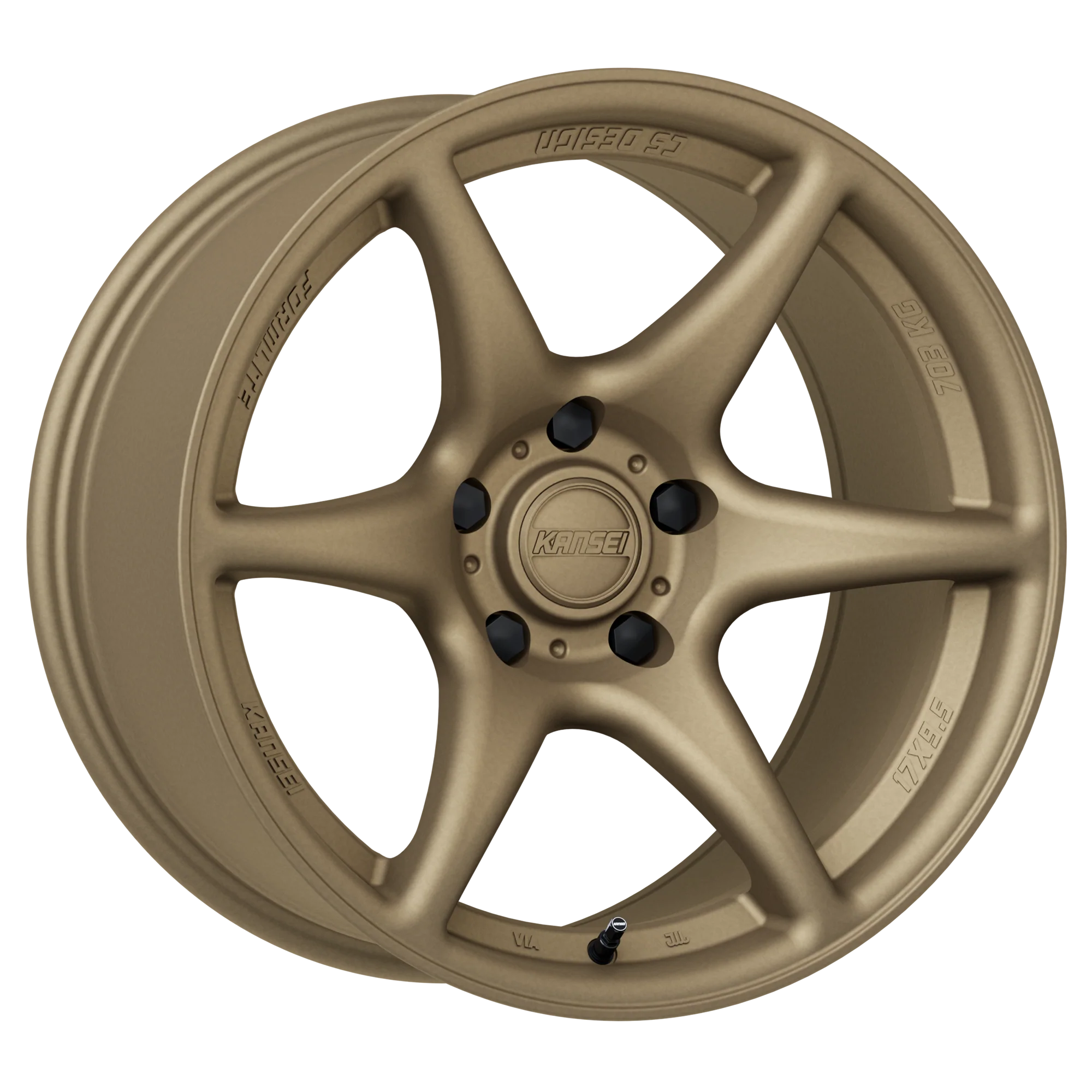 Kansei - Tandem Wheel - 17x9.5 +12mm - 5x114.3 - Textured Bronze - NextGen Tuning