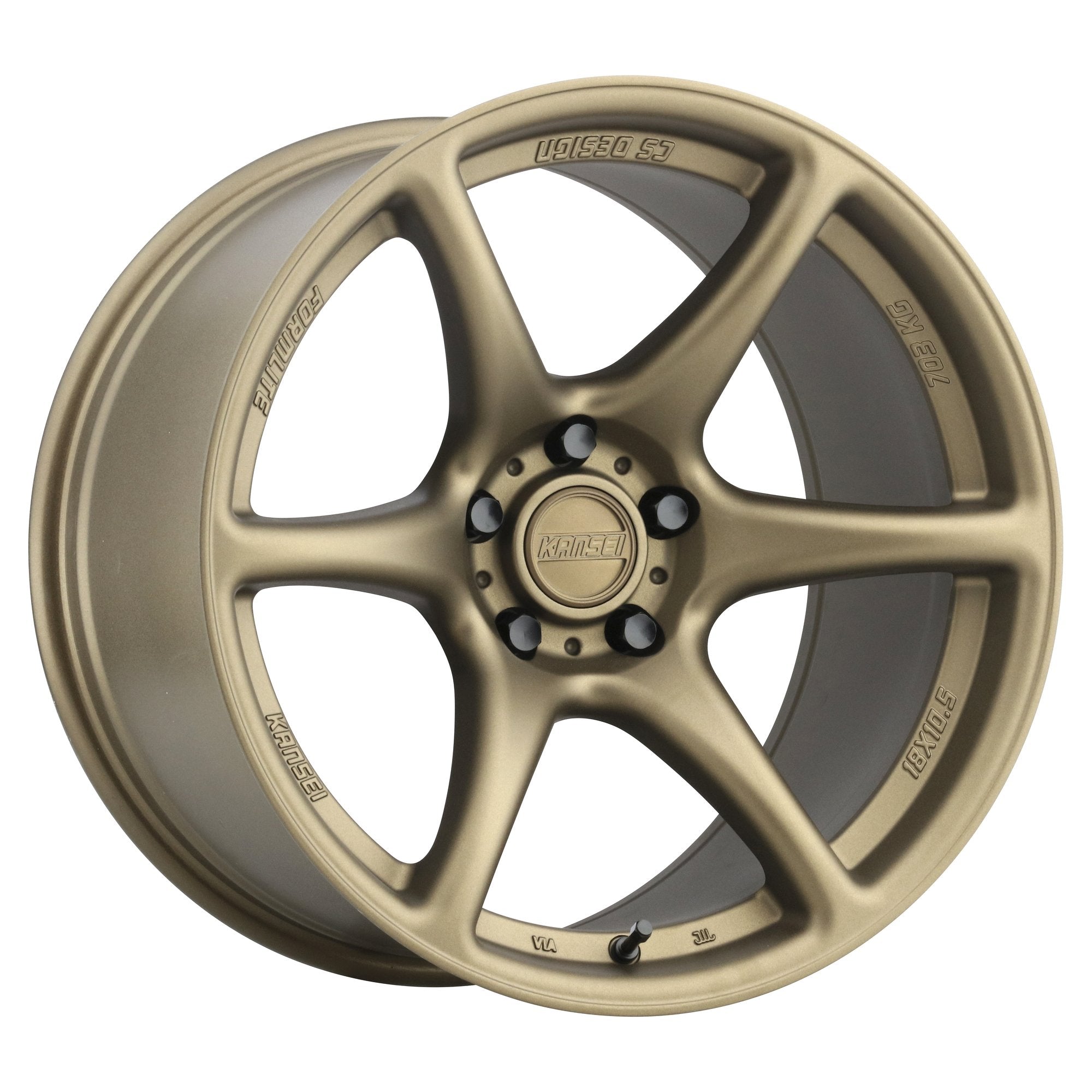 Kansei - Tandem Wheel - 18x10.5 +12mm - 5x114.3 - Textured Bronze - NextGen Tuning