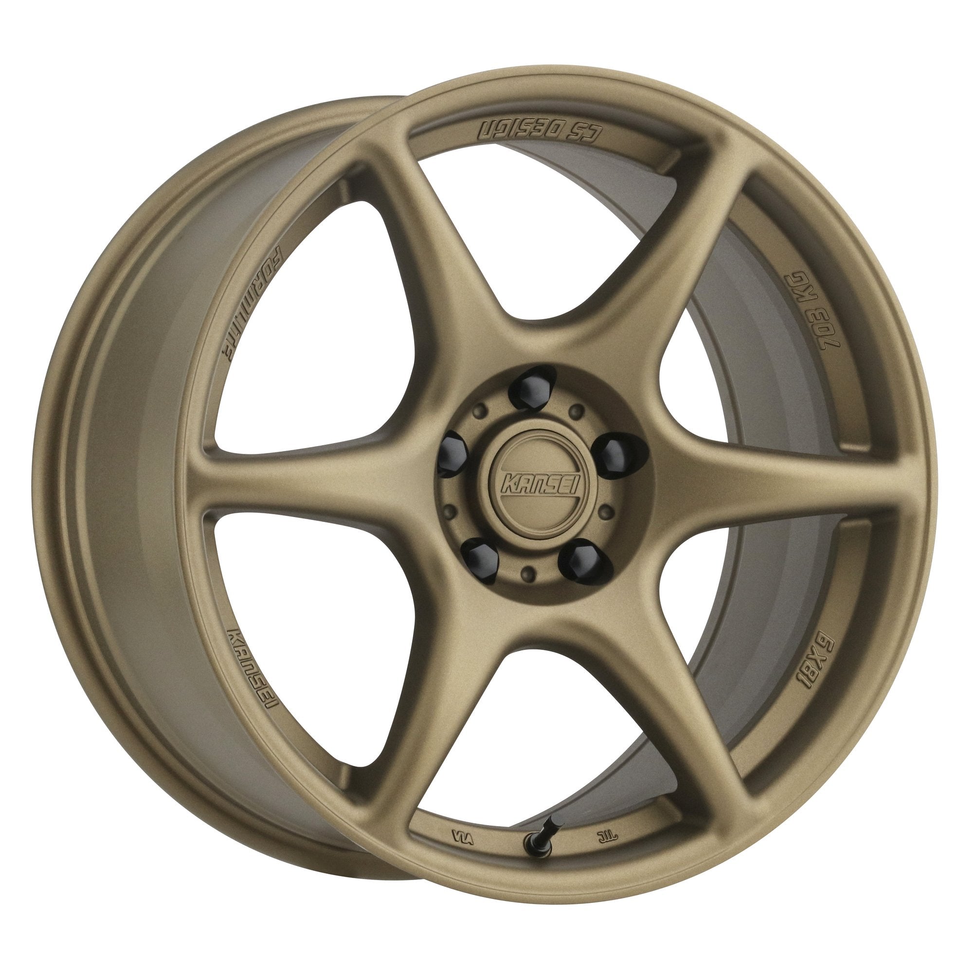 Kansei - Tandem Wheel - 18x9 +35mm - 5x120 - Textured Bronze - NextGen Tuning