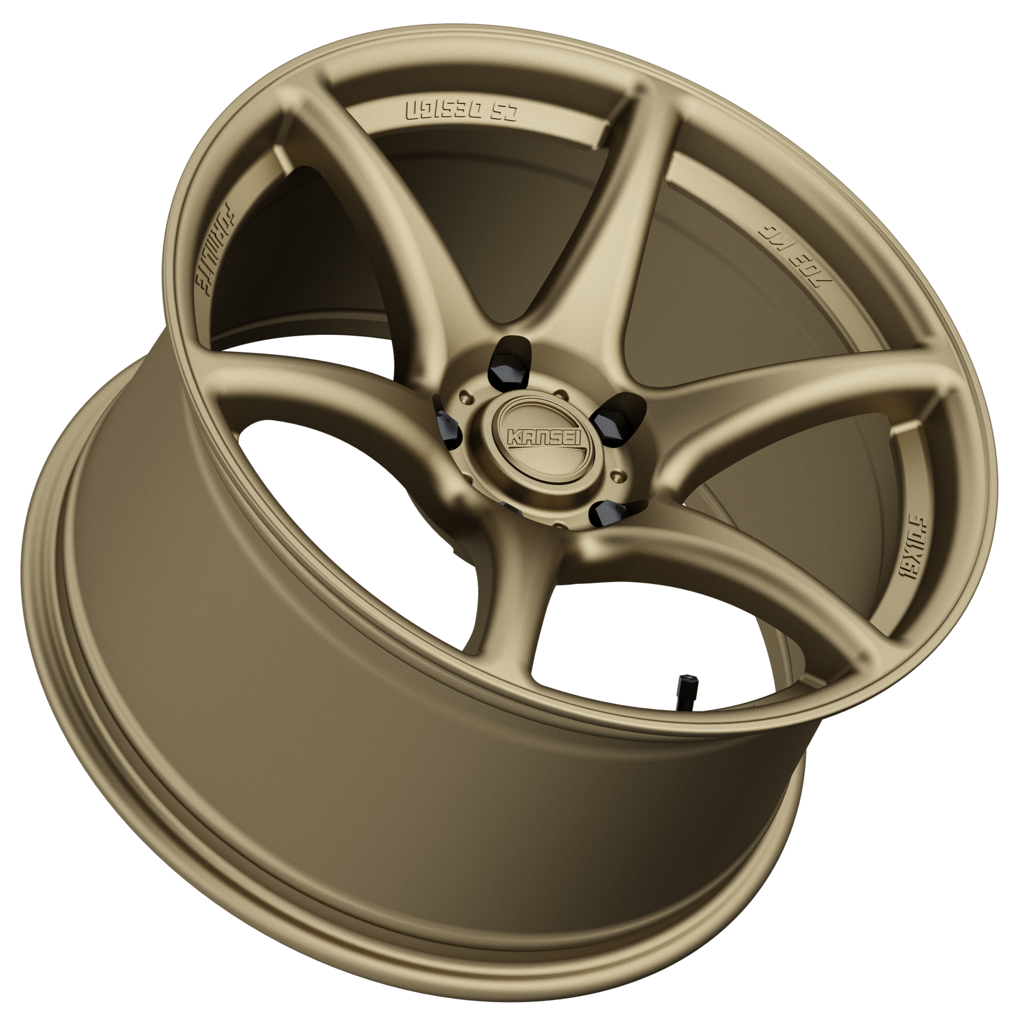 Kansei - Tandem Wheel - 19x10.5 +22mm - 5x114.3 - Textured Bronze - NextGen Tuning