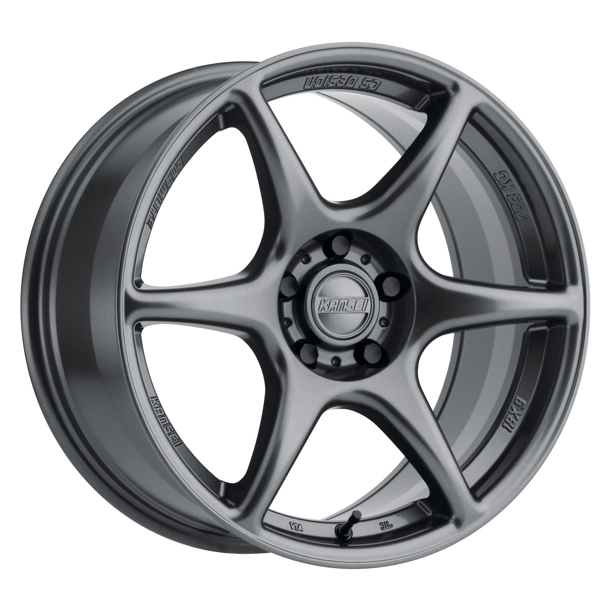 Kansei - Tandem Wheel - 18x9 +12mm - 5x120 - Gloss Gun Metal - NextGen Tuning