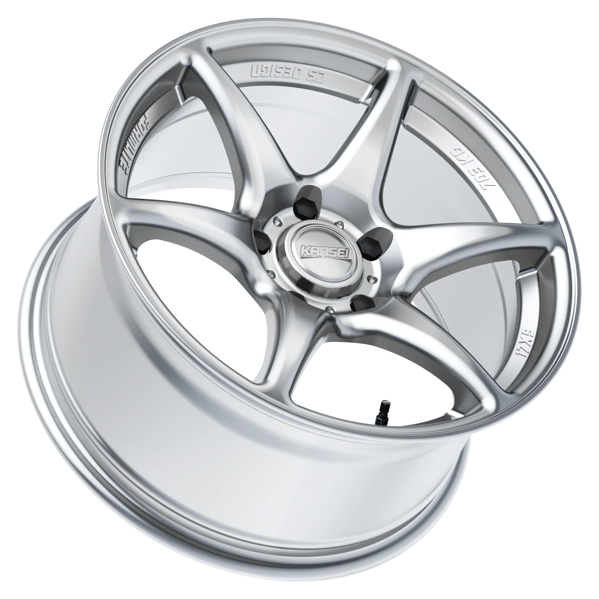 Kansei - Tandem Wheel - 17x9 +22mm - 5x100 - Hyper Silver - NextGen Tuning