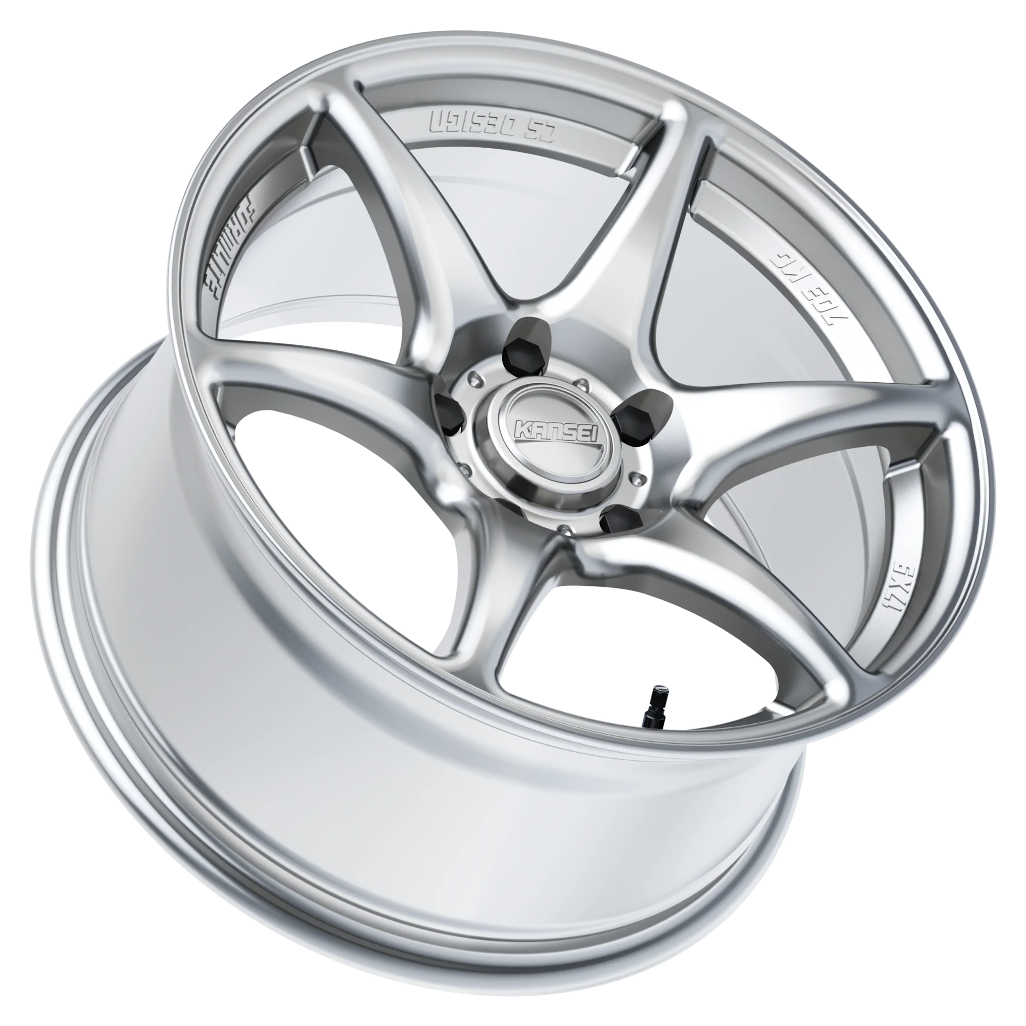Kansei - Tandem Wheel - 17x9 +35mm - 5x114.3 - Hyper Silver - NextGen Tuning
