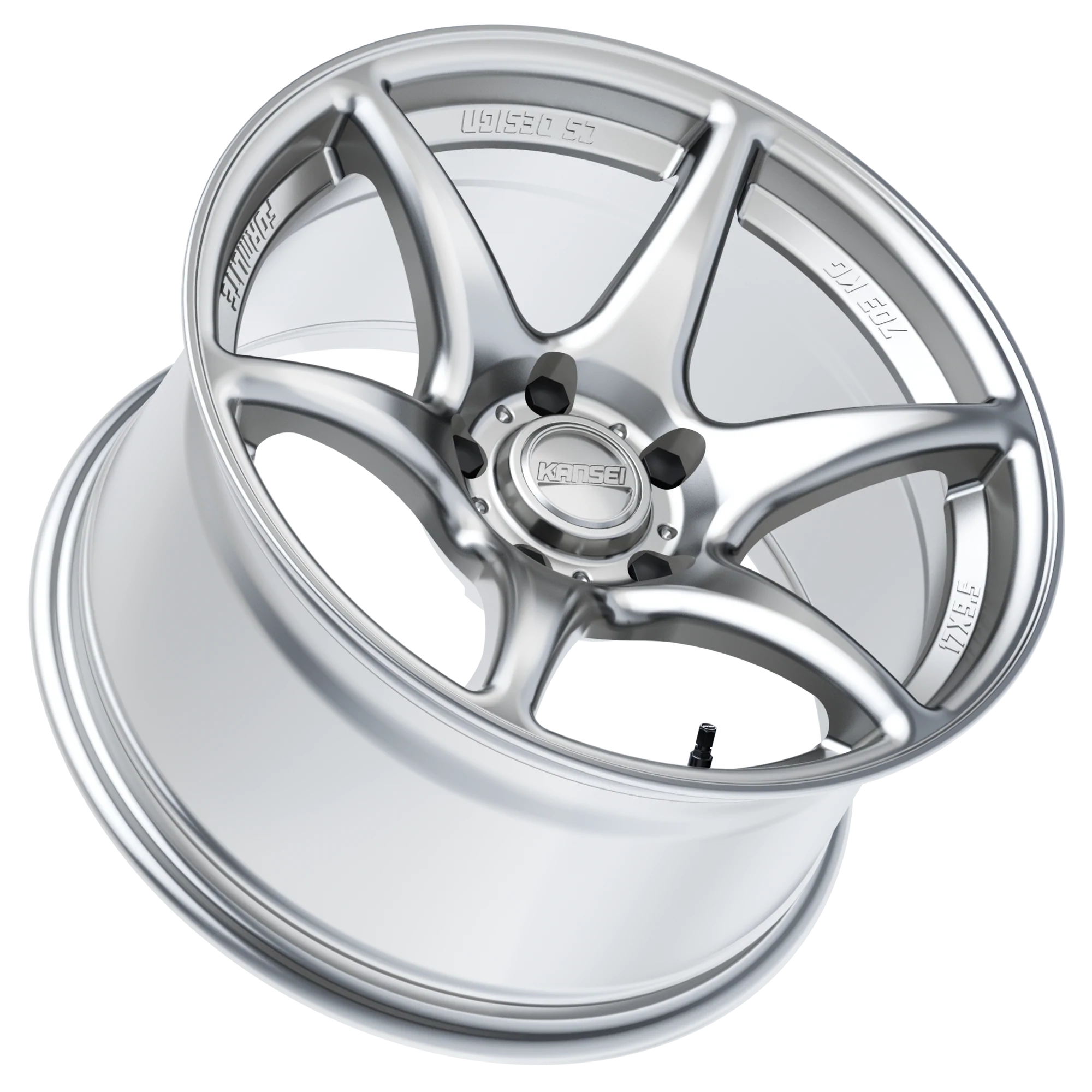 Kansei - Tandem Wheel - 17x9.5 +12mm - 5x114.3 - Hyper Silver - NextGen Tuning