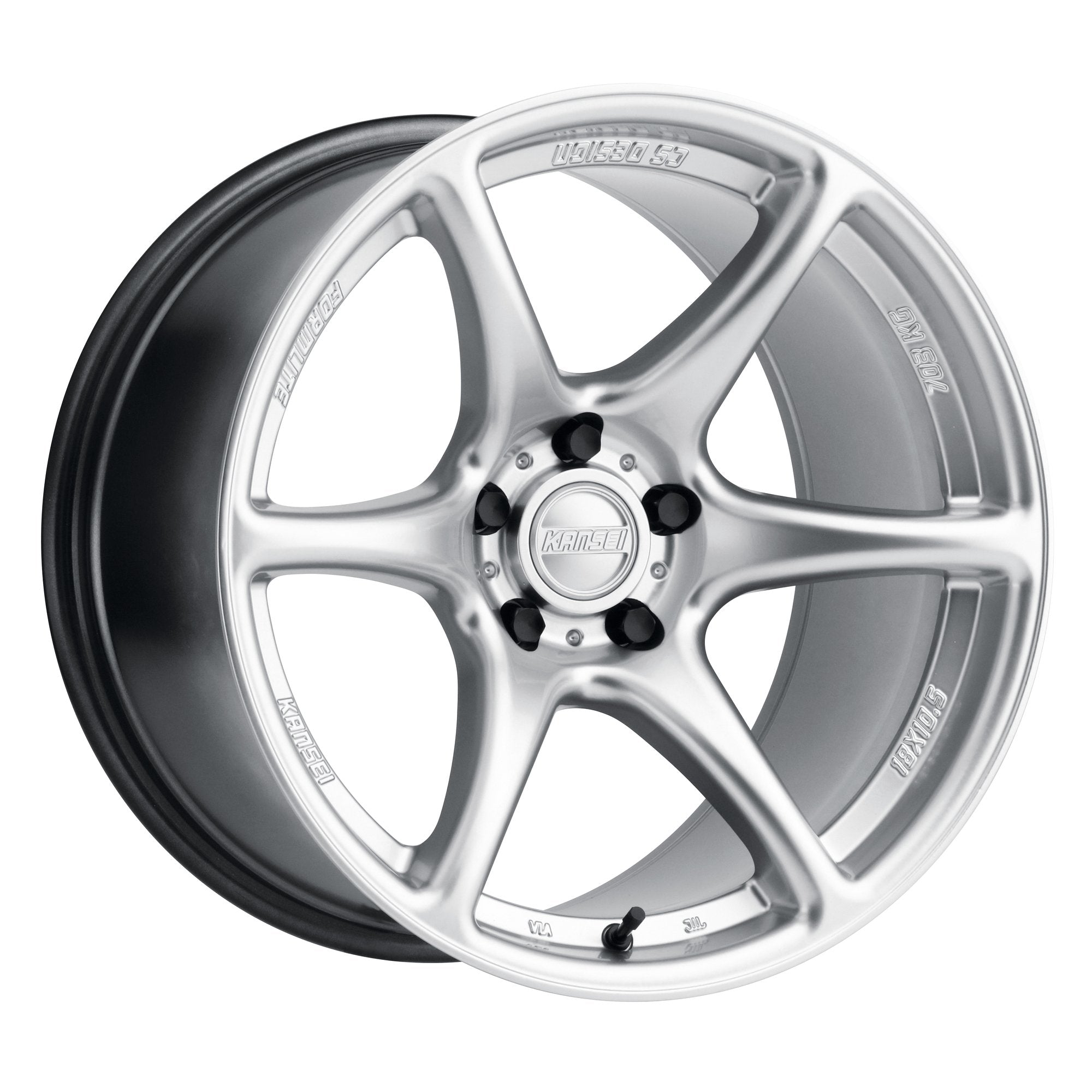 Kansei - Tandem Wheel - 18x10.5 +12mm - 5x100 - Hyper Silver - NextGen Tuning